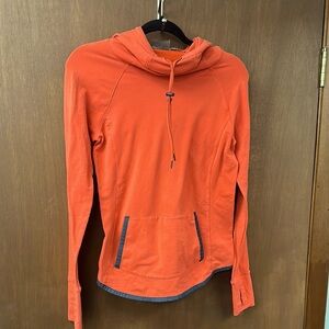 Athleta Vibrant Orange Hoodie